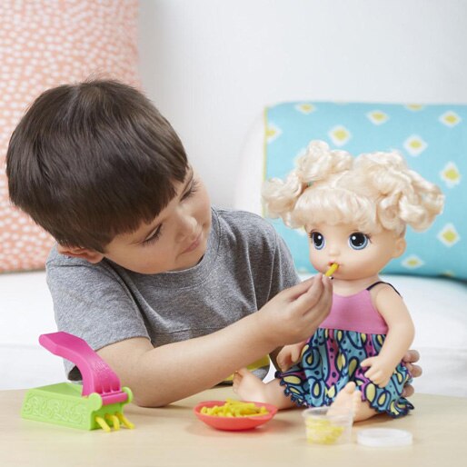 Boneca Baby Alive Máquina Macarrão