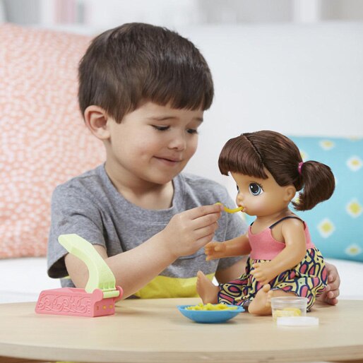 Baby Alive Máquina Macarrão Fralda