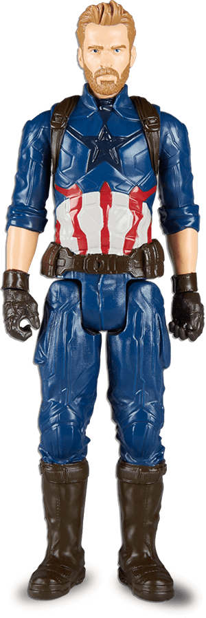 Boneco Hasbro Vingadores: Guerra Infinita Capitão América Boneco Hasbro Vingadores Guerra Infinita Capitão América