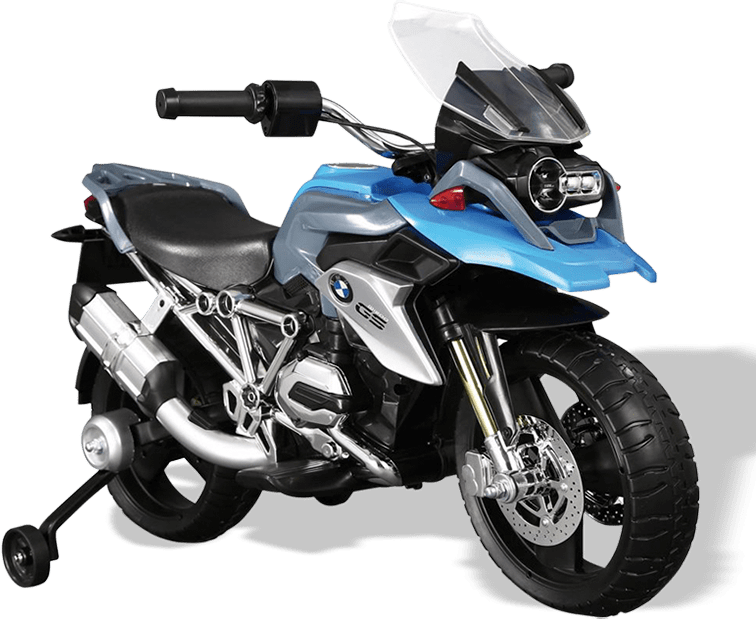 Moto Elétrica Bandeirante BMW GS Azul