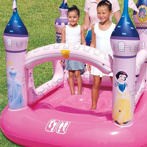 Pula-pula Bestway Castelo Princesas Disney