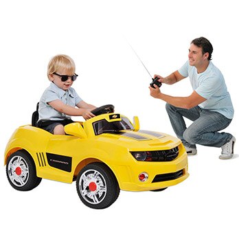 Carro Elétrico Bandeirante Camaro controle remoto