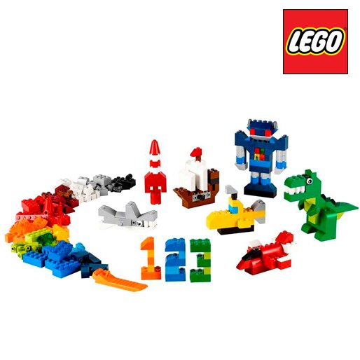 LEGO Classic 303 Peças Suplemento Criativo cores tamanhos formatos