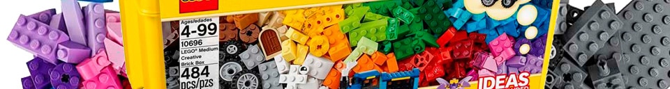 LEGO Classic Caixa Média Peças Criativas 484 Peças brinquedo monta monta bloco montar