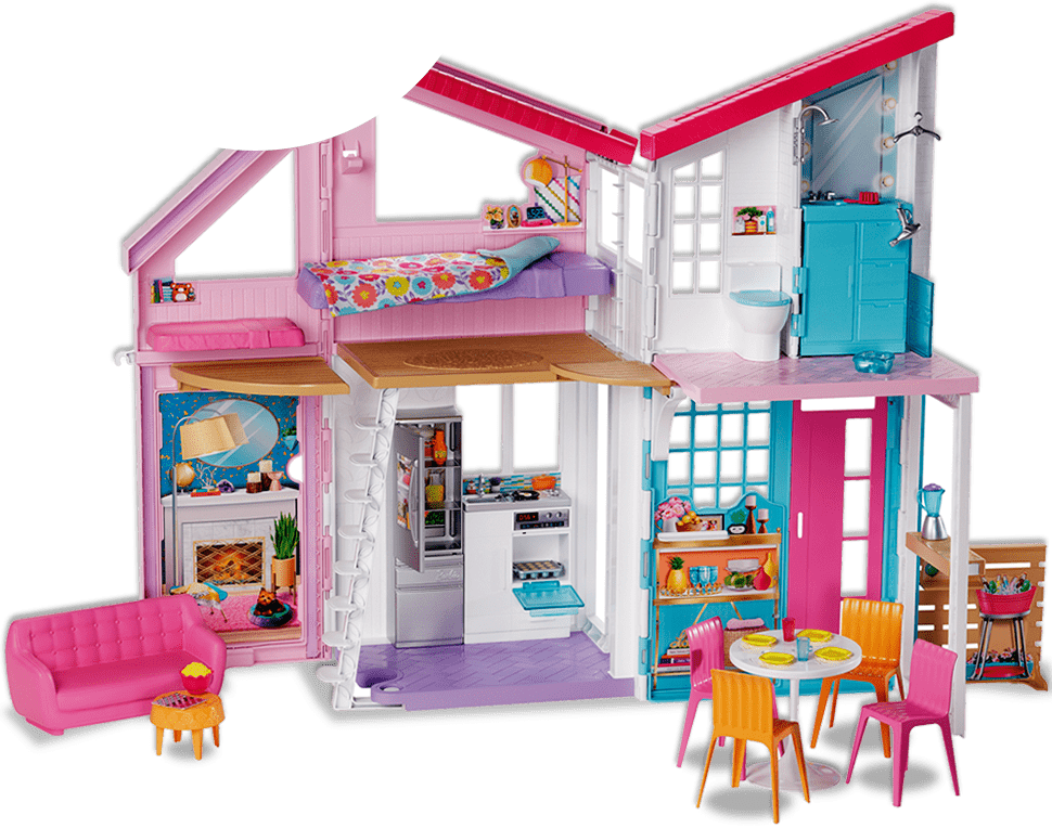 Playset Acessórios Barbie Mattel Casa Malibu