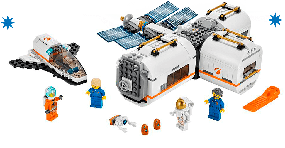 Lego City Estação Espacial Lunar Lego City Estação Espacial Lunar
