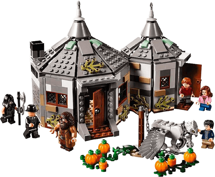 LEGO Harry Potter Cabana Hagrid Resgate Buckbeak
