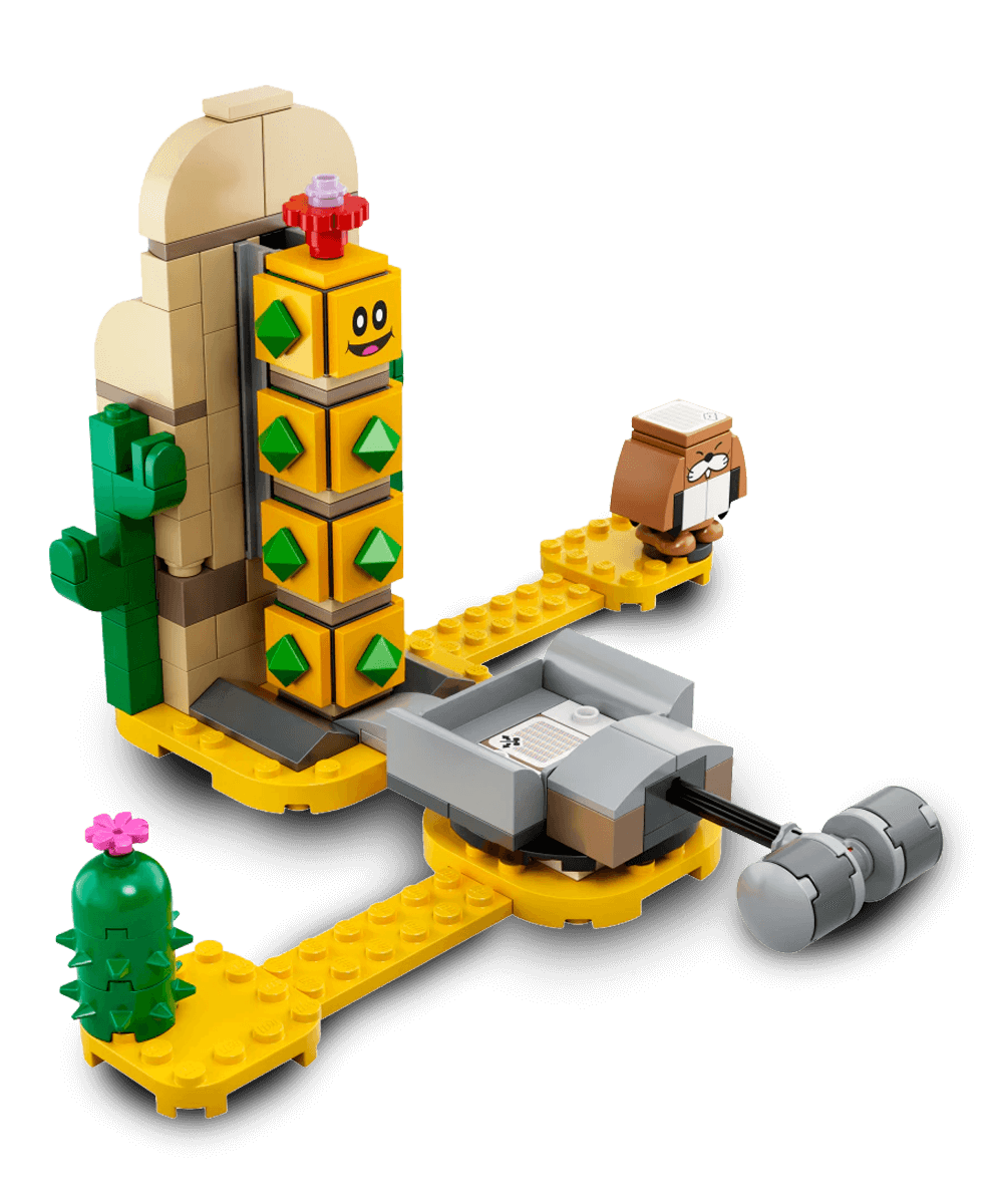 LEGO Mario Bros Expansão Cactubola Deserto peças 