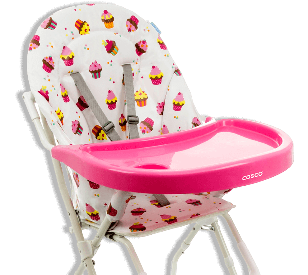 Cadeira Refeição Cosco Banquet Cupcake conforto