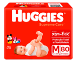 Fralda Huggies  Supreme Care M