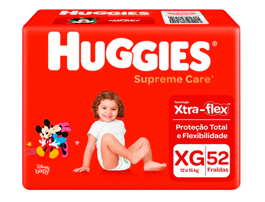 Fralda Huggies  Supreme Care XG