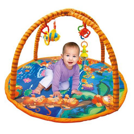 Tapete Atividades Baby Style Tigre bebês nenê brinquedo chocalho