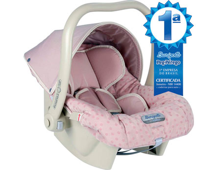 Produto dois em um - Cadeira para automóvel e bebê conforto