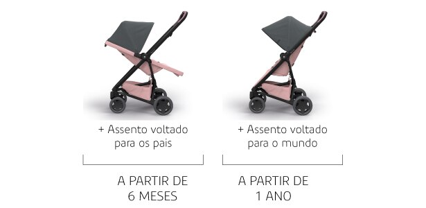 Recomendado para crianças até 15kg