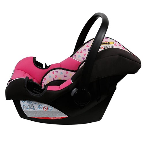 Cadeira Para Automóvel Team Tex Disney Beone Minnie  lateral 13kg capota segurança Inmetro