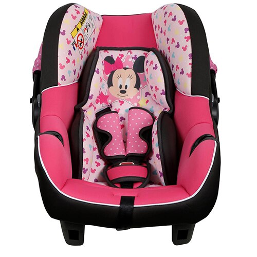 Cadeira Para Automóvel Team Tex Disney Beone Minnie roda estampa bebê criança