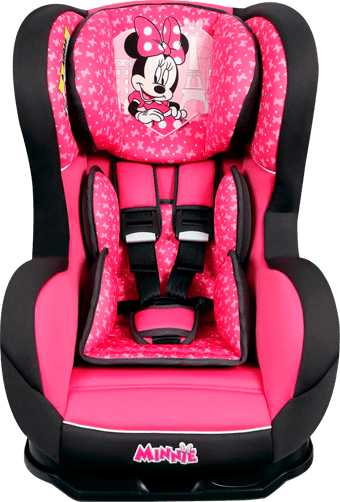 Cadeira Automóvel Team Tex Disney Primo Minnie - Até 25kg - Rosa