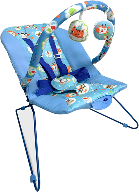 design da Cadeira Baby Style Lit Azul