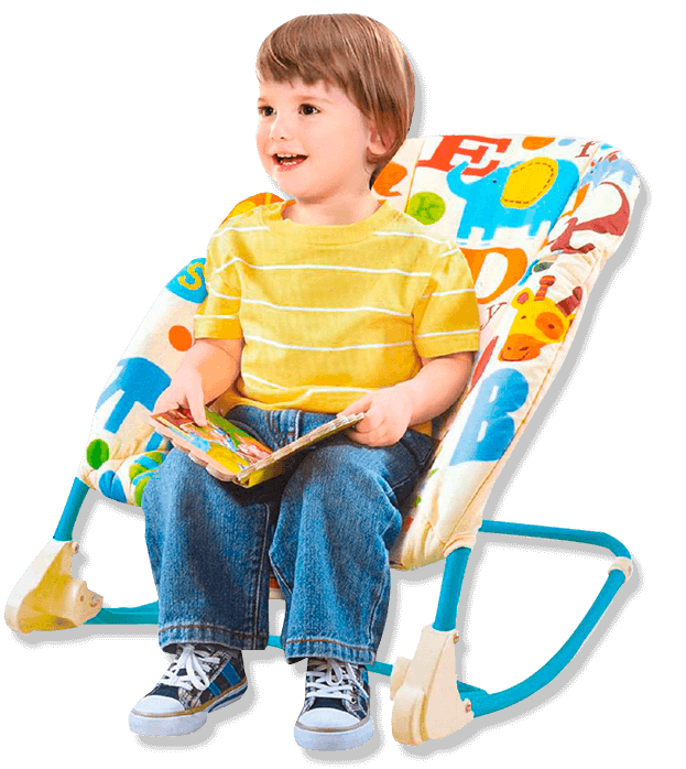 Cadeira de Descanso Baby Style Letrinhas Musical