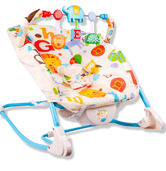 Cadeira de Descanso Baby Style Letrinhas Musical