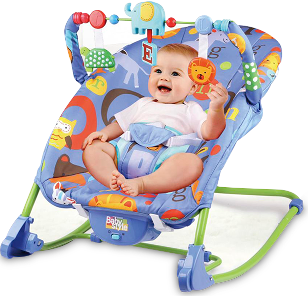 Cadeira de Descanso Baby Style Amigos do Bosque Musical