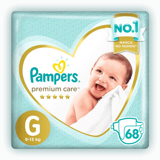 Fralda Pampers Premium Care