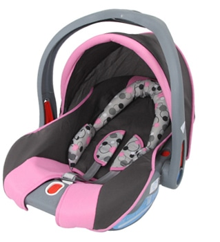 Bebê Conforto Cosco cintos de segurança de 3 pontos