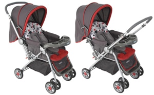 cosco carrinho bebe travel system alcas reversiveis