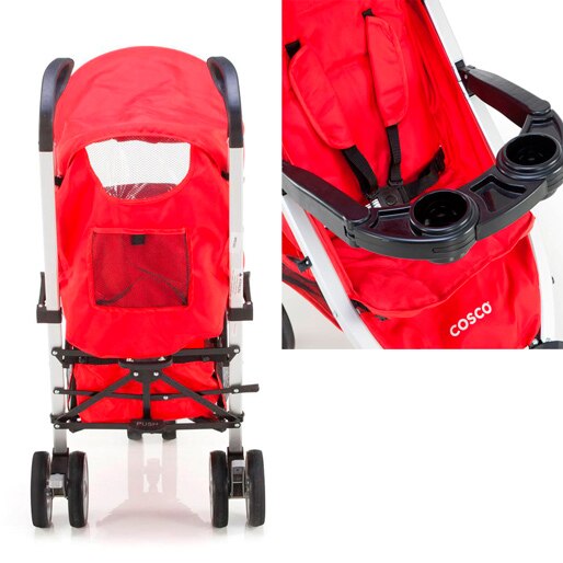 Carrinho Bebê Cosco Umbrella Deluxe Acessórios