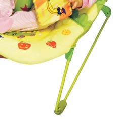 cadeirinha Dican Musical Frutinhas Divertidas 3552 Colorida acolchoado