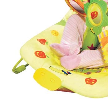 cadeirinha Dican Musical Frutinhas Divertidas 3552 Colorida detalhe