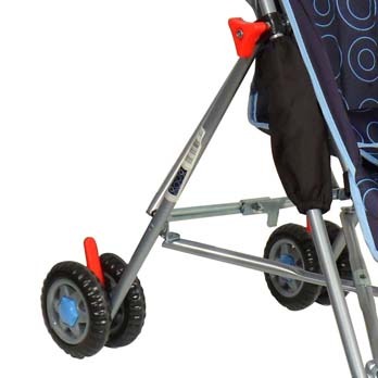 carrinho de bebê Voyage Umbrella Linea B-8 Azul Marinho rodas