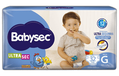 Fralda Babysec UltraSec G Galinha Pintadinha