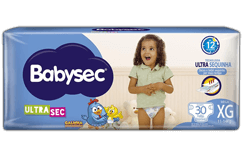 Fralda Babysec UltraSec XG Galinha Pintadinha