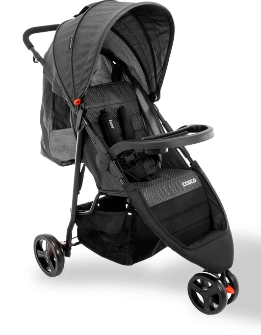 Carrinho Cosco Travel System Duo Jetty segurança