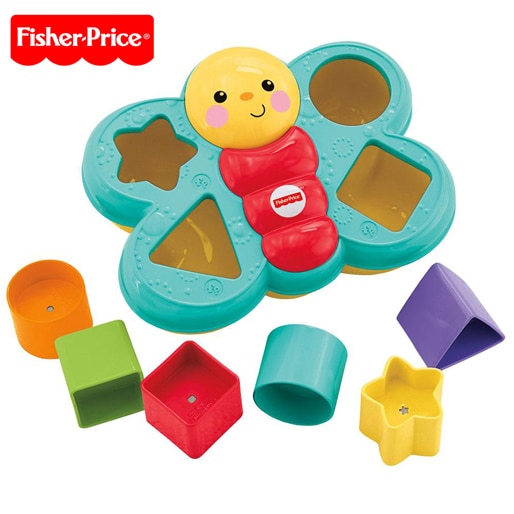 brinquedo de encaixar borboleta fisher price djd80 peças