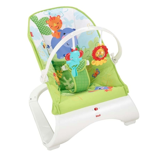 Cadeirinha Vibratória Fisher Price Amigos da Floresta CKR34 - Até 11kg -  Colorido | Casas Bahia