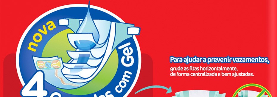 Fraldas Pampers Supersec
