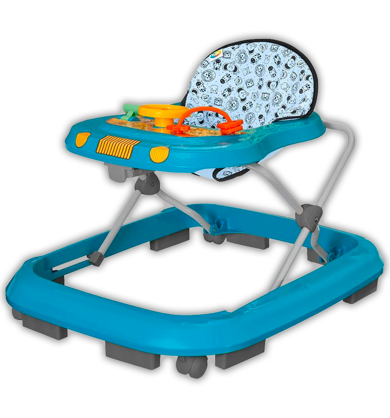 Andador Tutti Baby Safari Azul