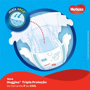 Fraldas Descartáveis Huggies M