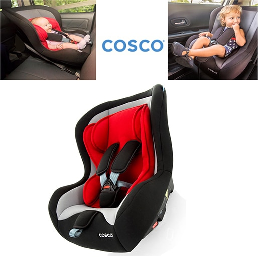Cadeira Automóvel  Cosco instalação banco traseiro