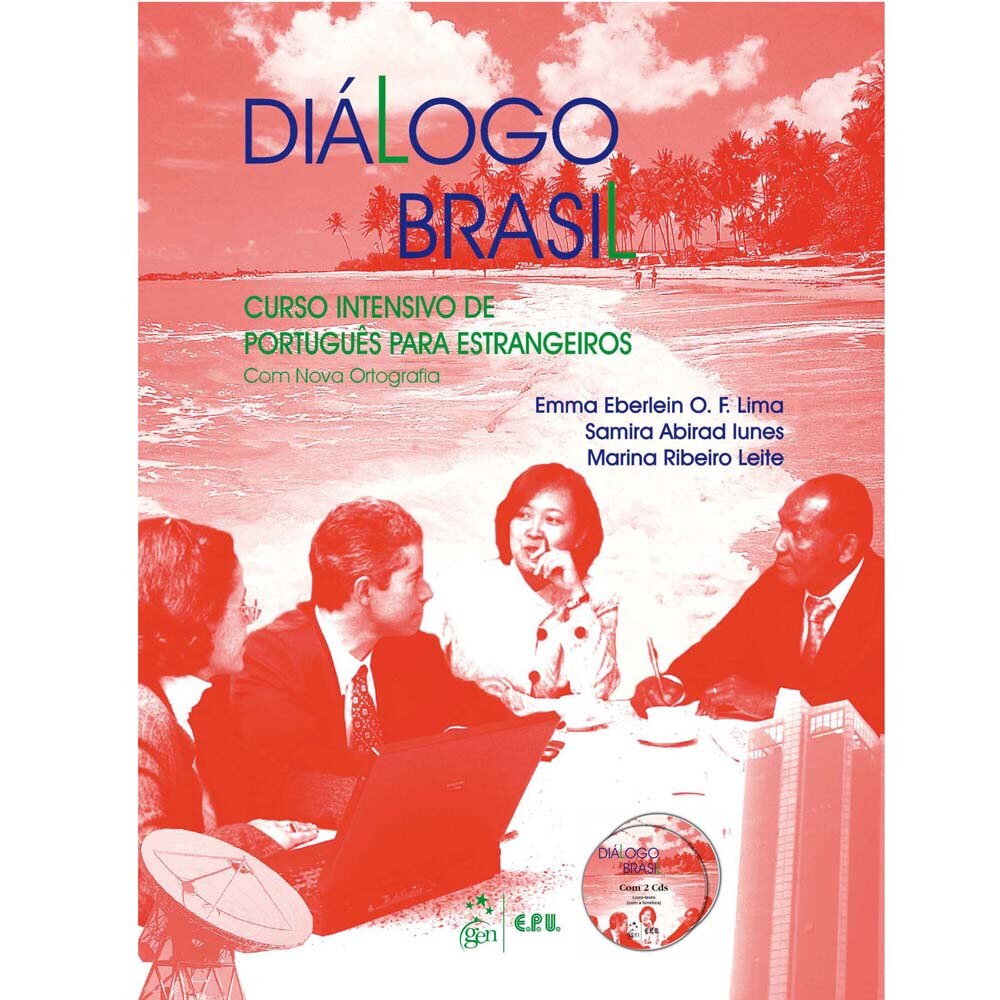 Livro Diálogo Brasil Curso Intensivo de Português Para Estrangeiros