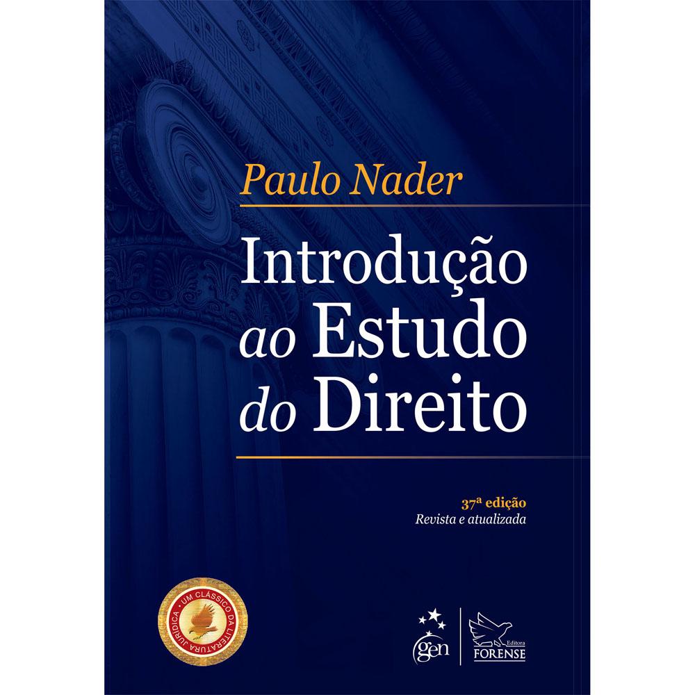 Paulo Nader Introdução Ao Estudo Do Direito