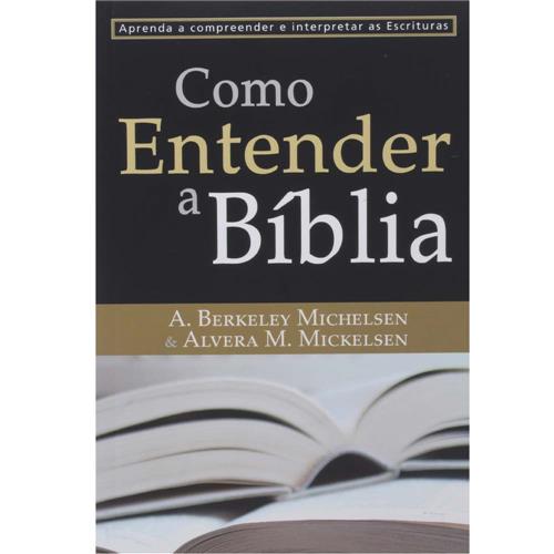 Livro - Como entender a Biblia + CD Digital - Bíblia