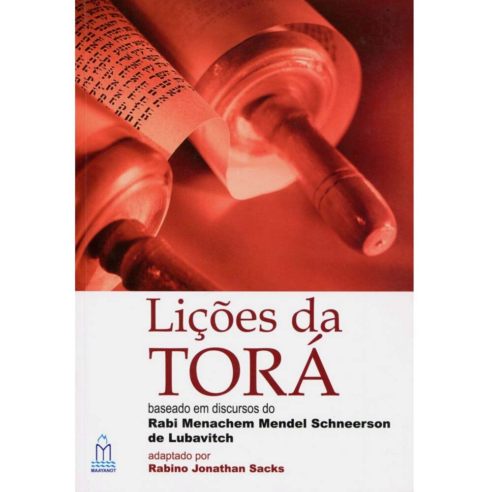 Livro - Lições da Torá - Rabi Menachem Mendel Schneerson