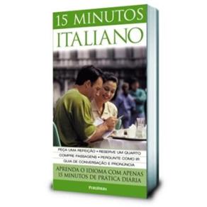 15 Minutos - Italiano c/ Cd Áudio Menor preço em 15 Minutos - Italiano c/ Cd Áudio