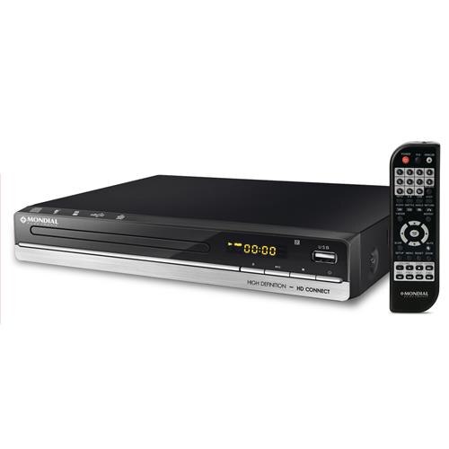 DVD Player Mondial D-18 com Entrada USB Cabo HD Connect e Função Karaokê é boa?