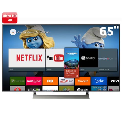 Smart TV LED 65" UHD 4K Sony BRAVIA XBR-65X905E com Android, X-tended Dynamic Range PRO, HDR, MotionFlow XR, Super Bit Mapping, ClearAudio, HDMI e USB é boa?