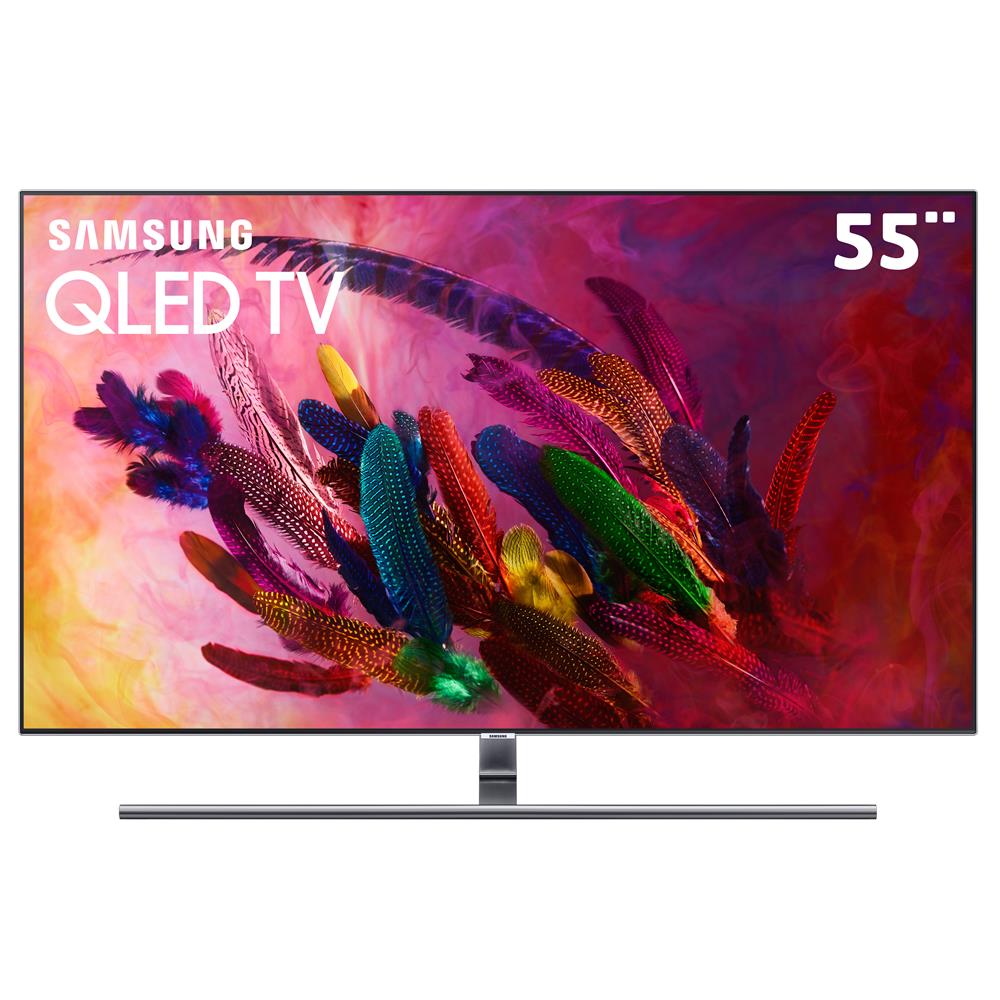 Smart TV QLED UHD 4K 55" Samsung 55Q7FN 4 HDMI 3 USB HDR Premium 120Hz