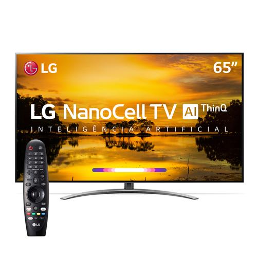 Smart TV LED 65" UHD 4K LG 65SM9000PSA NanoCell, ThinQ AI Inteligência Artificial IoT, IPS, HDR, Dolby Vision, Dolby Atmos e Controle Smart Magic Menor preço em Smart TV LED 65" UHD 4K LG 65SM9000PSA NanoCell, ThinQ AI Inteligência Artificial IoT, IPS, HDR, Dolby Vision, Dolby Atmos e Controle Smart Magic